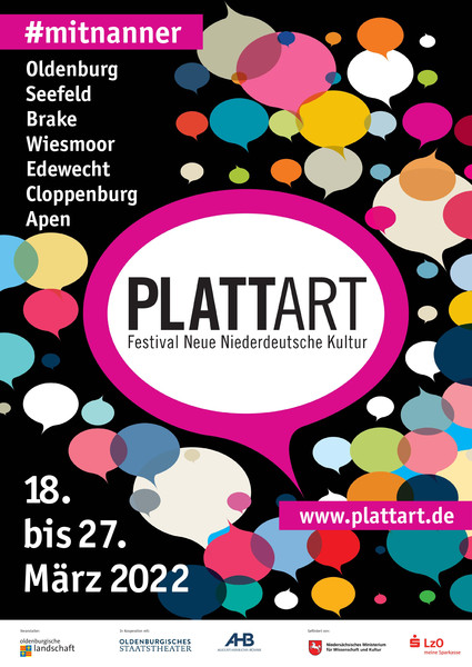 PLATTart 2022 – Plattdeutschfestival im Frühjahr