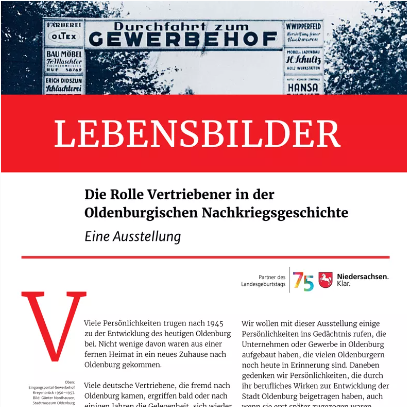 Ausstellung "Lebensbilder" im Jochen-Klepper-Haus