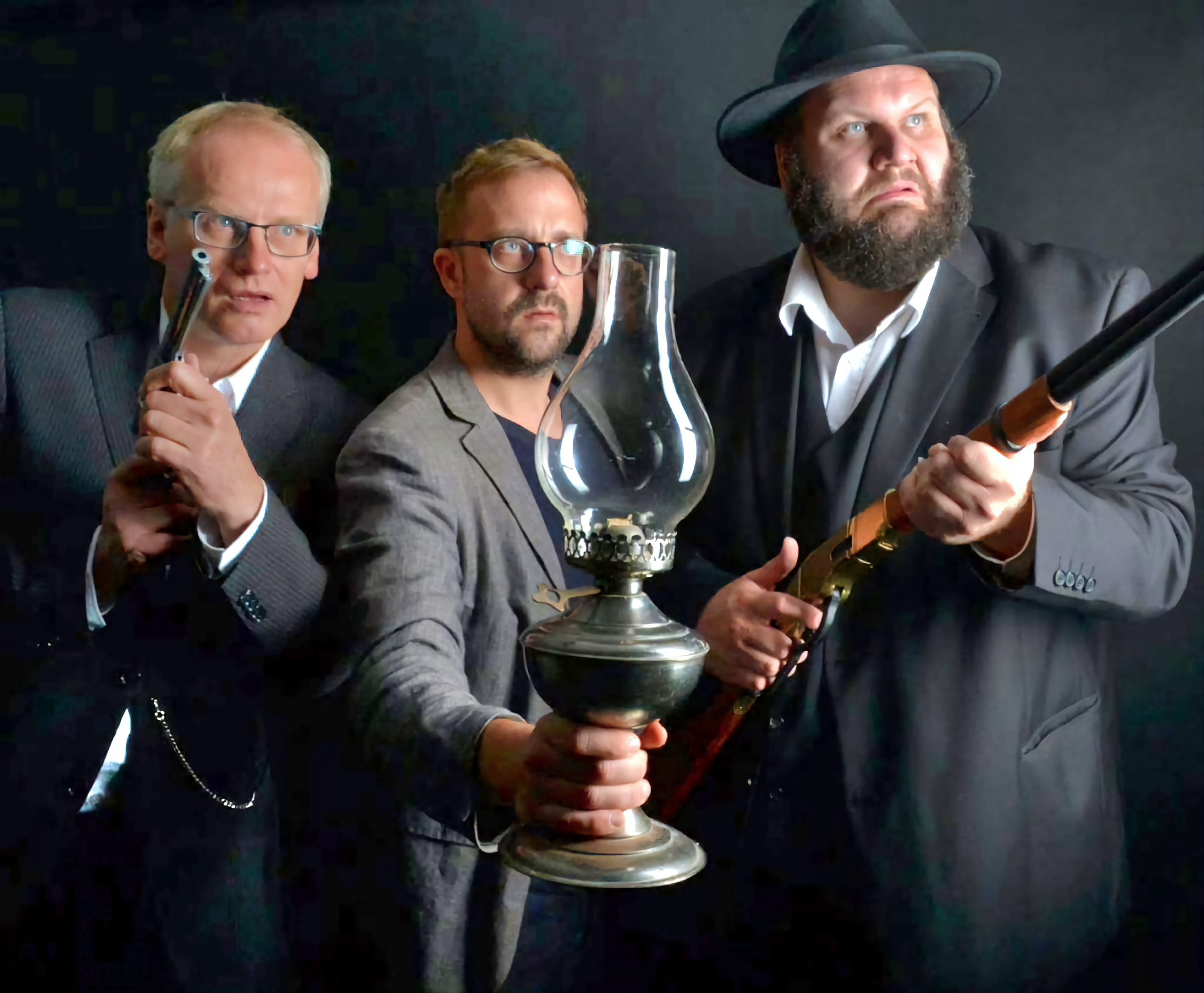 Das Trio Ingo Rotkowsky, Christian Kock und Kai-Peter Boysen