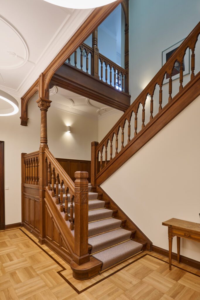 Nachbau historischer Treppe, Foto: © Olaf Mahlstedt